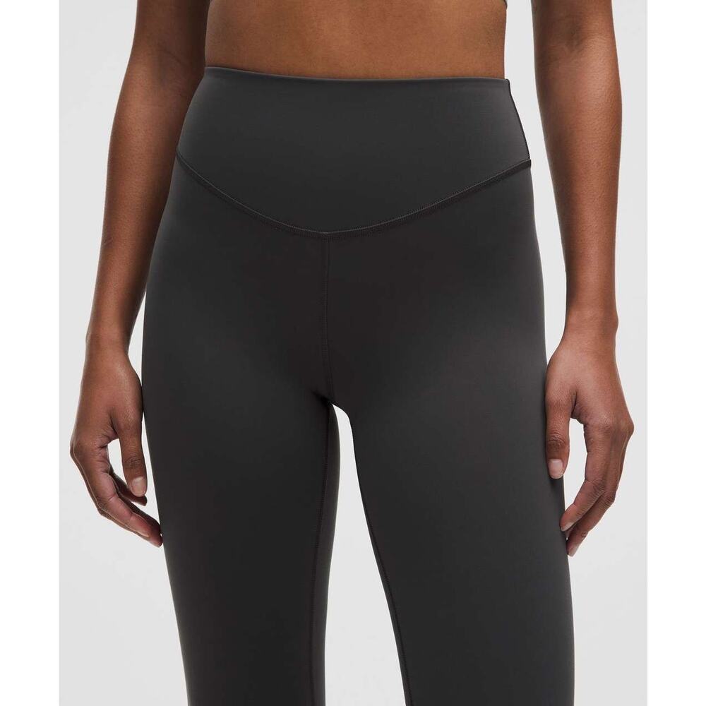 Lululemon Wunder Under SmoothCover High-Rise Tight 28” Graphite Grey Sz 6 - Picture 7 of 11